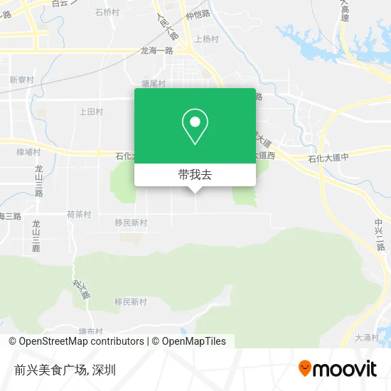 前兴美食广场地图