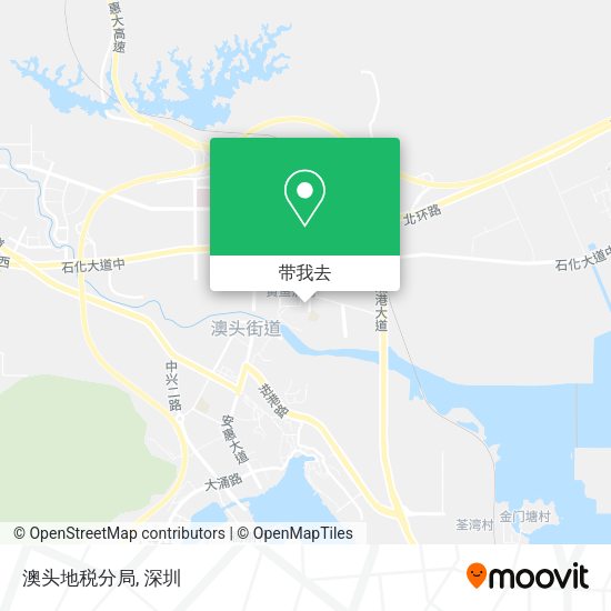 澳头地税分局地图