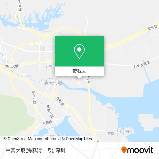 中富大厦(海豚湾一号)地图
