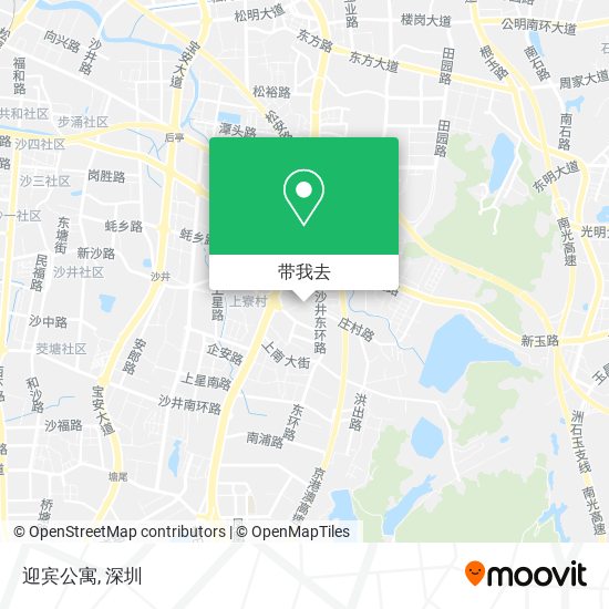 迎宾公寓地图