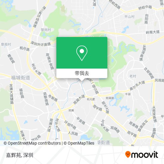 嘉辉苑地图