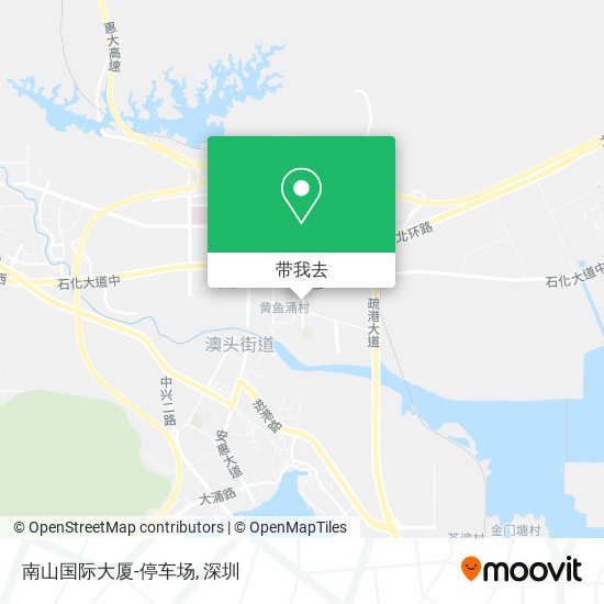 南山国际大厦-停车场地图