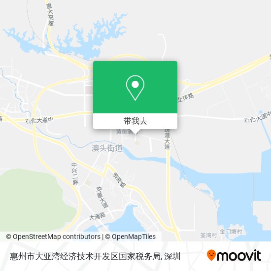 惠州市大亚湾经济技术开发区国家税务局地图