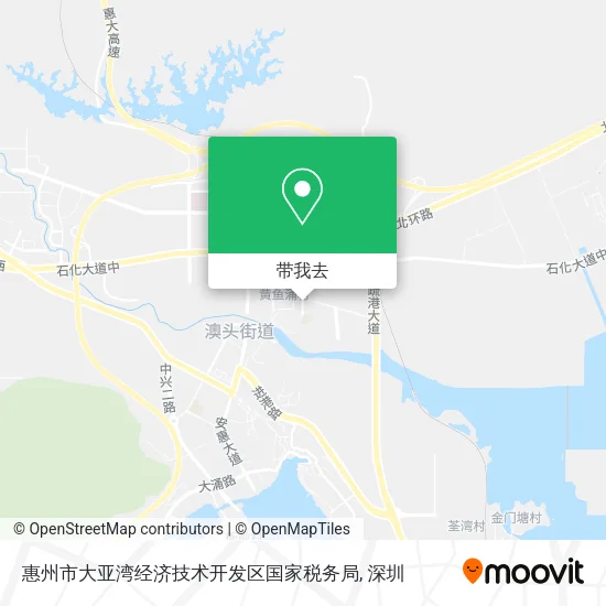 惠州市大亚湾经济技术开发区国家税务局地图
