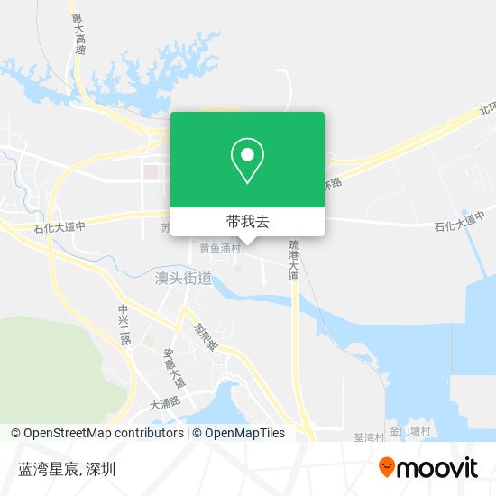 蓝湾星宸地图