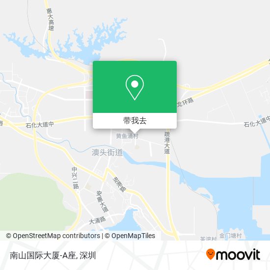南山国际大厦-A座地图