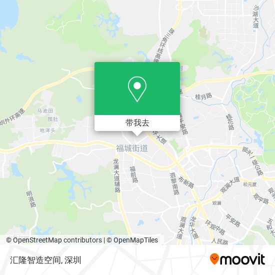 汇隆智造空间地图