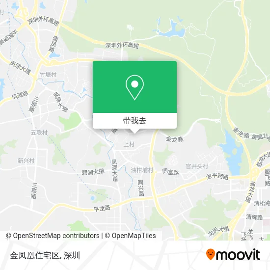 金凤凰住宅区地图