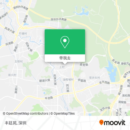 丰廷苑地图