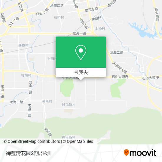御蓝湾花园2期地图