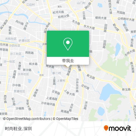 时尚鞋业地图