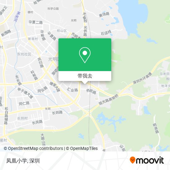 凤凰小学地图