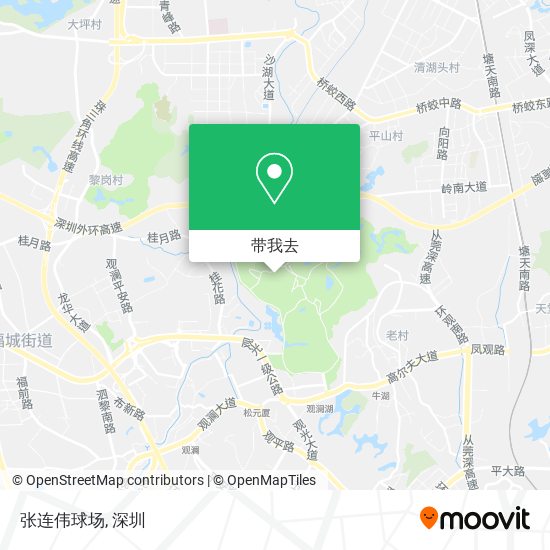 张连伟球场地图