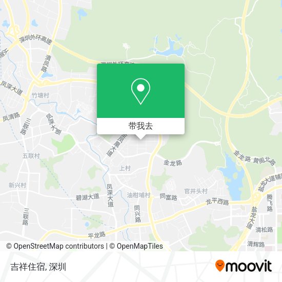 吉祥住宿地图