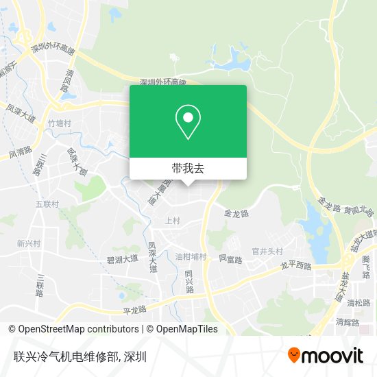 联兴冷气机电维修部地图