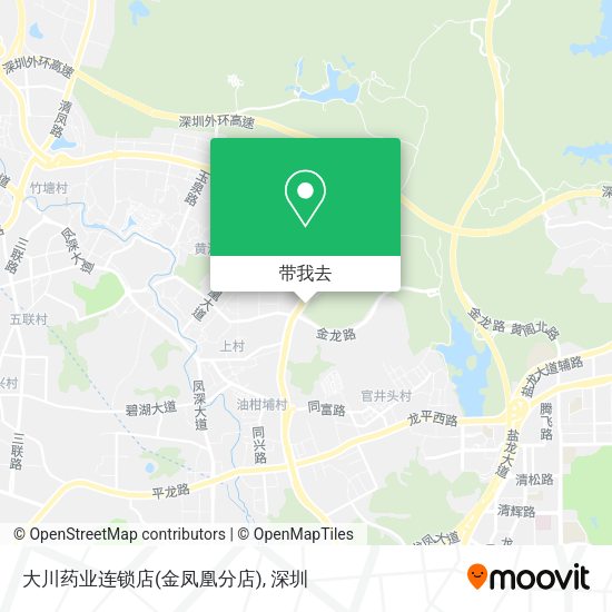 大川药业连锁店(金凤凰分店)地图