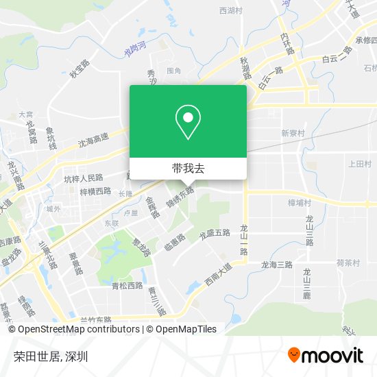 荣田世居地图