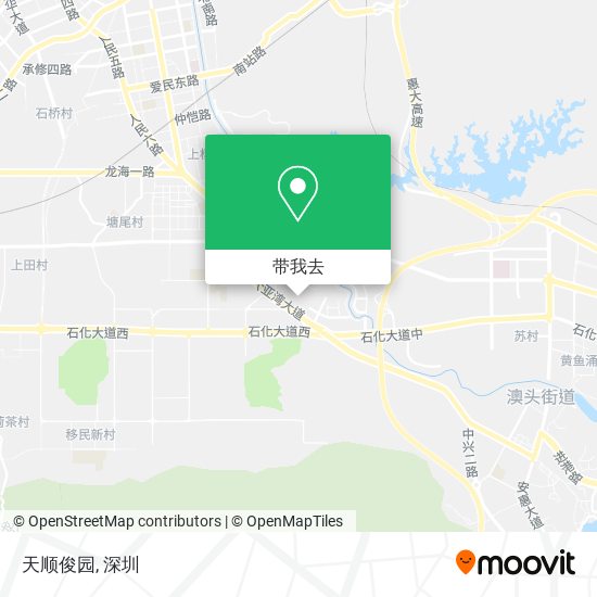 天顺俊园地图