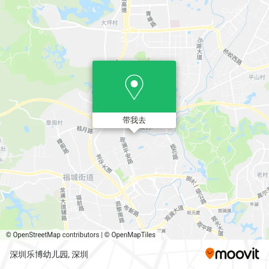深圳乐博幼儿园地图