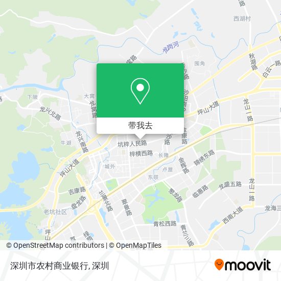 深圳市农村商业银行地图