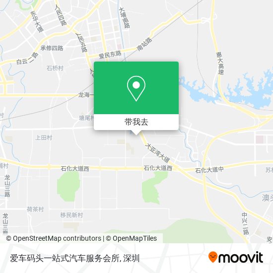 爱车码头一站式汽车服务会所地图