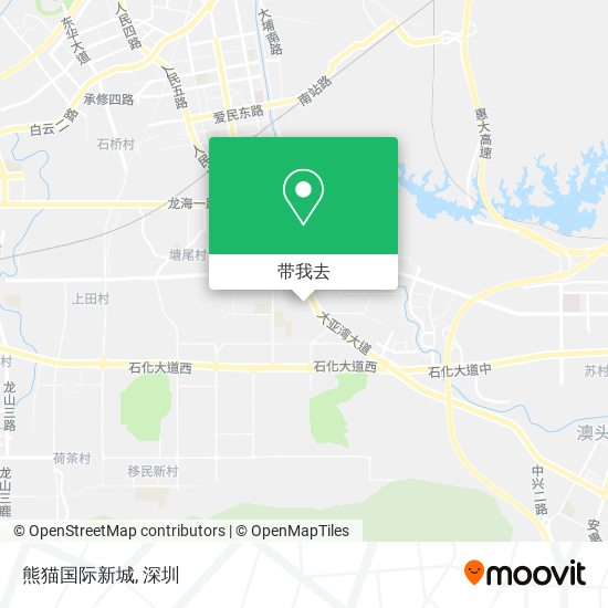 熊猫国际新城地图