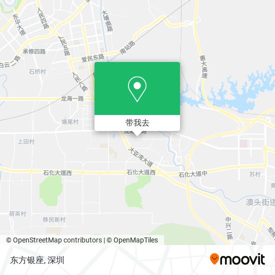 东方银座地图
