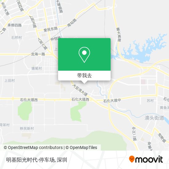 明基阳光时代-停车场地图