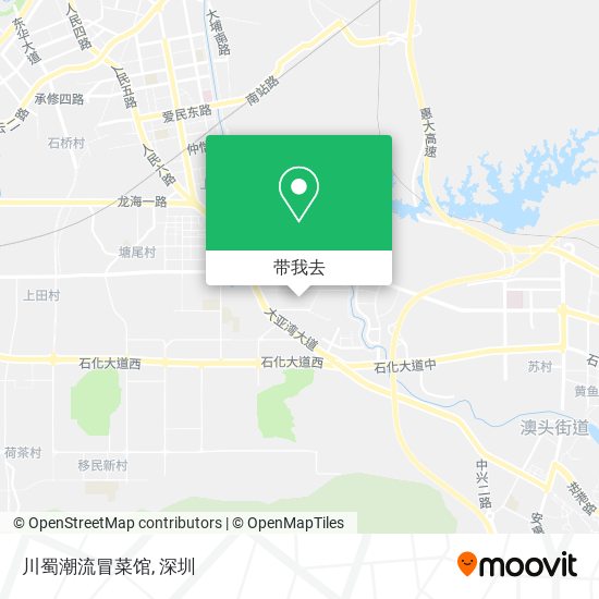 川蜀潮流冒菜馆地图