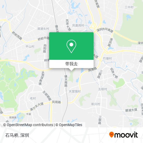 石马桥地图