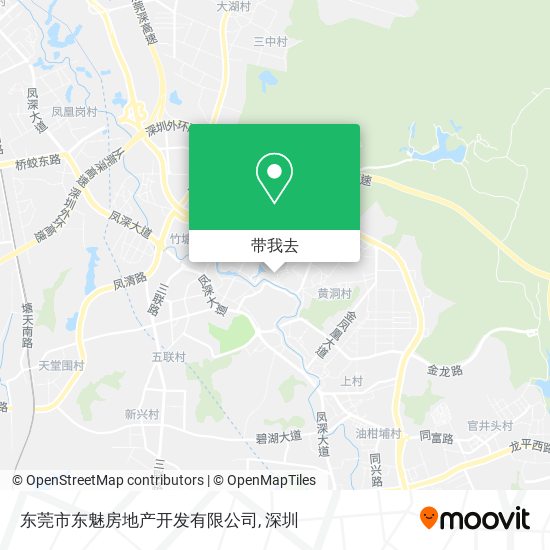 东莞市东魅房地产开发有限公司地图
