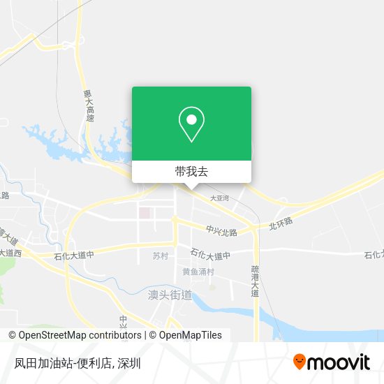凤田加油站-便利店地图