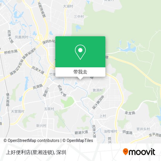 上好便利店(星湘连锁)地图