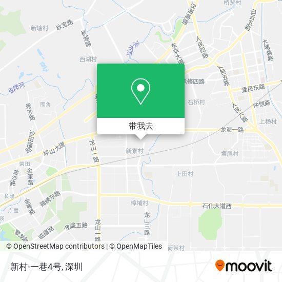 新村-一巷4号地图