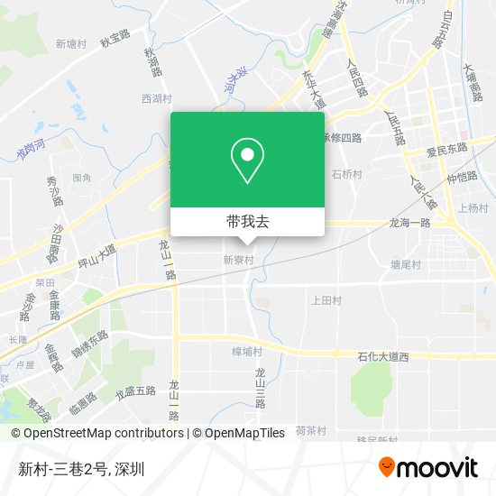 新村-三巷2号地图