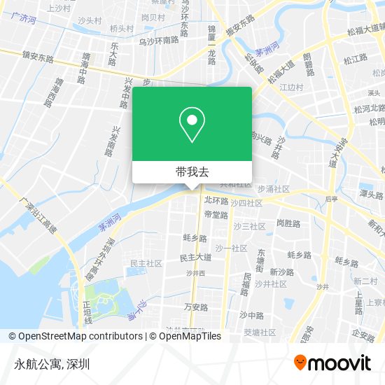 永航公寓地图