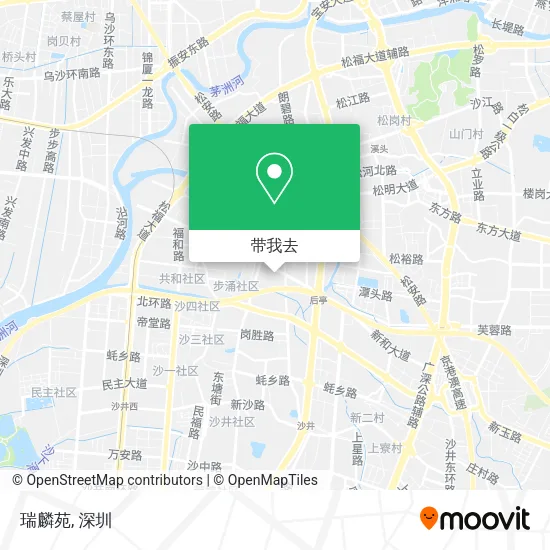 瑞麟苑地图