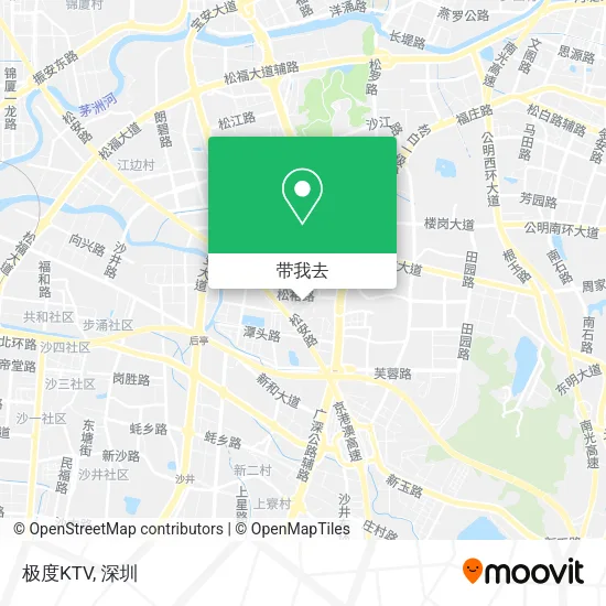 极度KTV地图