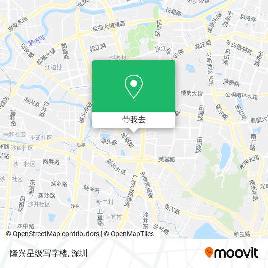 隆兴星级写字楼地图
