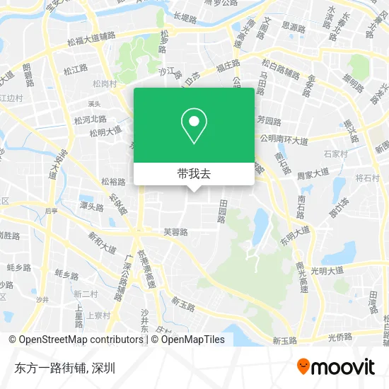 东方一路街铺地图