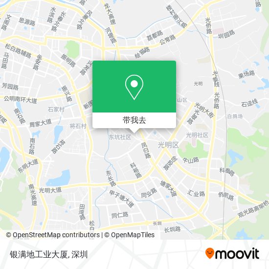 银满地工业大厦地图
