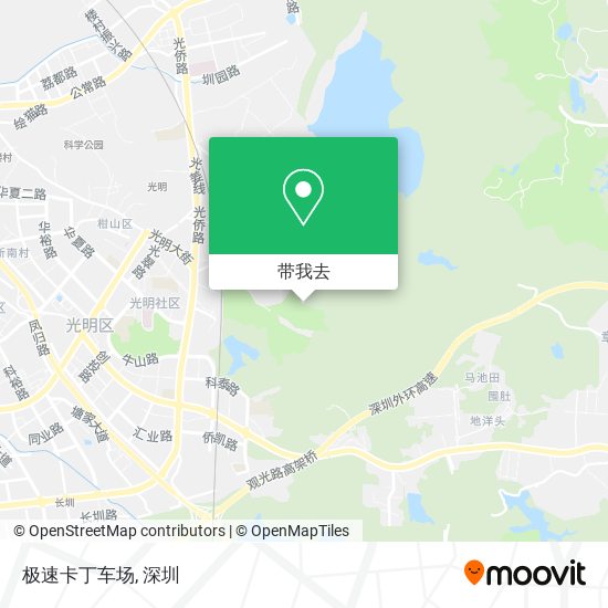 极速卡丁车场地图