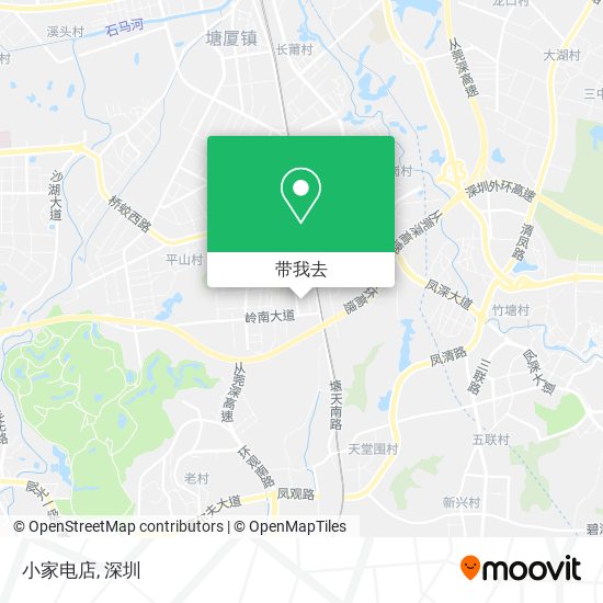 小家电店地图