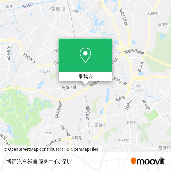 博远汽车维修服务中心地图