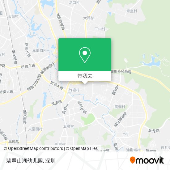 翡翠山湖幼儿园地图