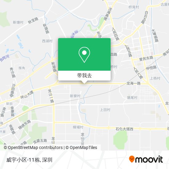 威宇小区-11栋地图