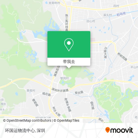 环国运物流中心地图