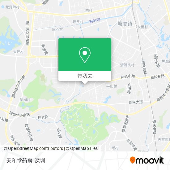 天和堂药房地图