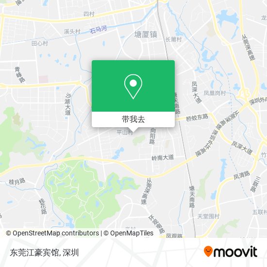 东莞江豪宾馆地图