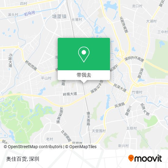 奥佳百货地图